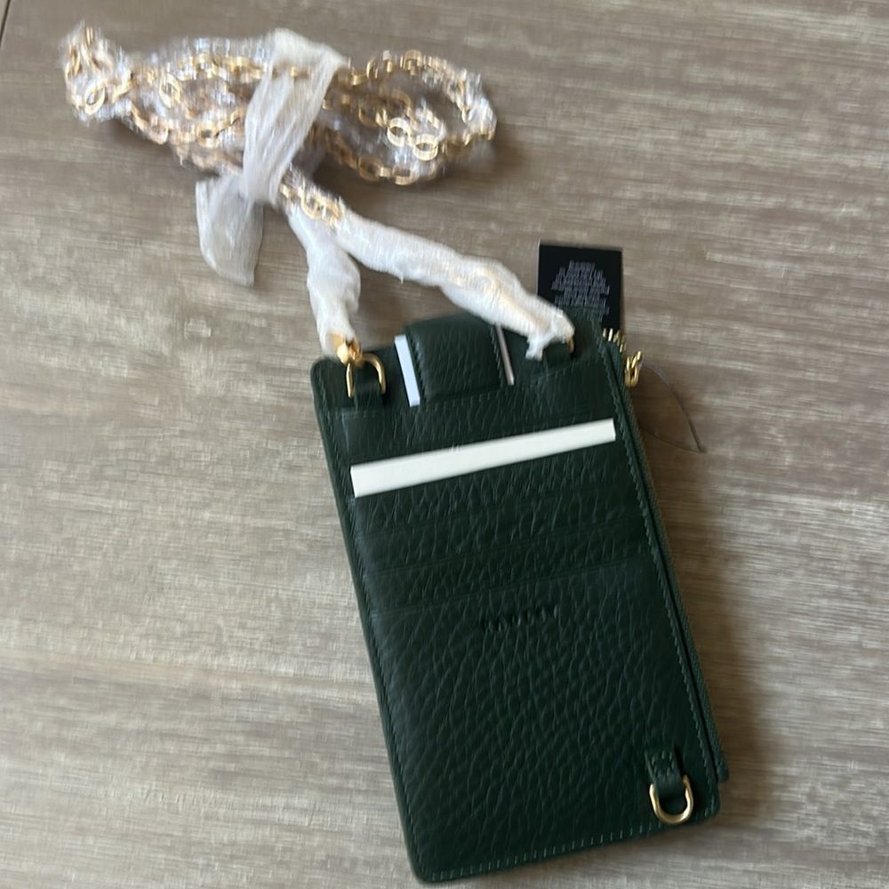 Bradley London Hillgate Phone Zip Top Crossbody Dark Green Nwt In Package — image 7 of 7
